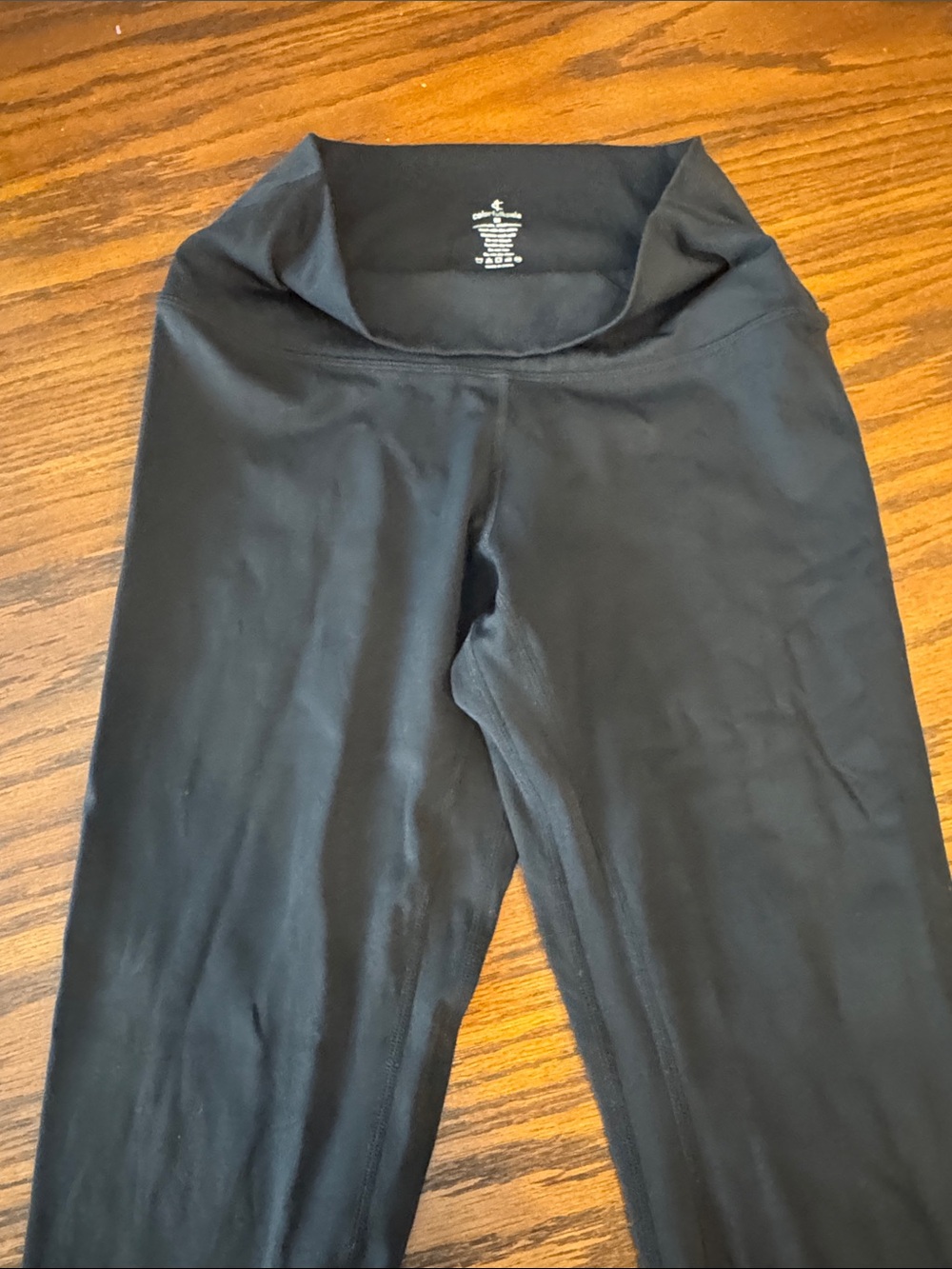 Black Colorfulkoala Stretch Leggings